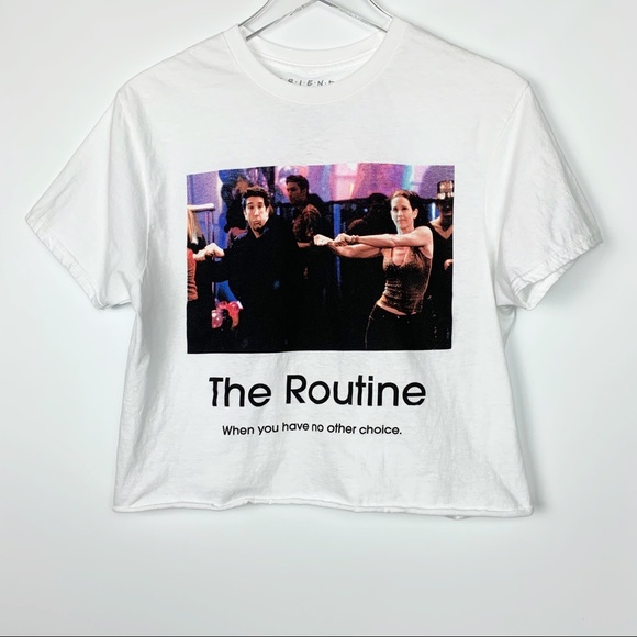 FRIENDS| TV Show Cropped Tee M New Monica Ross - Picture 1 of 7